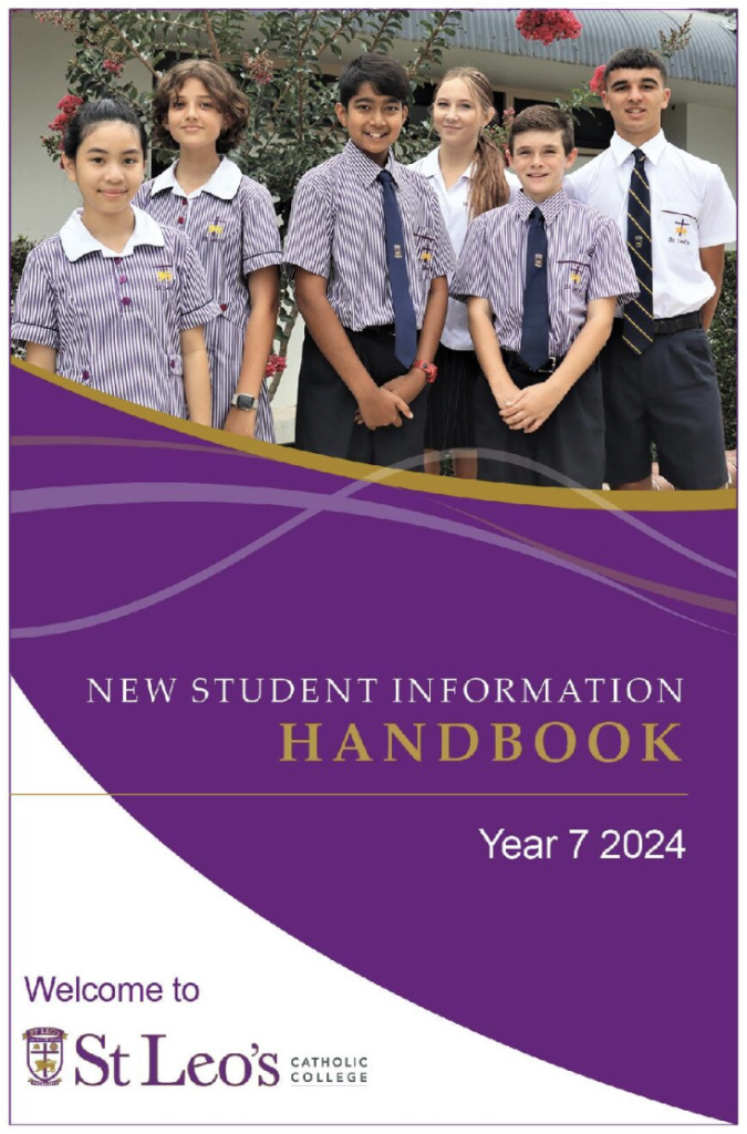Current Students Year 7 2024 St Leo's Catholic College