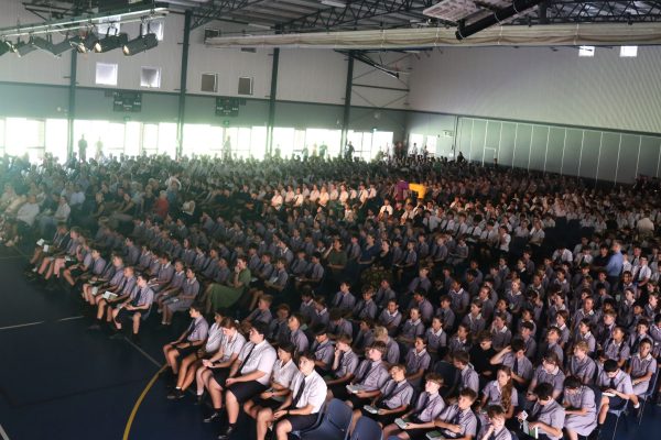 Whole College at Assembly - Copy