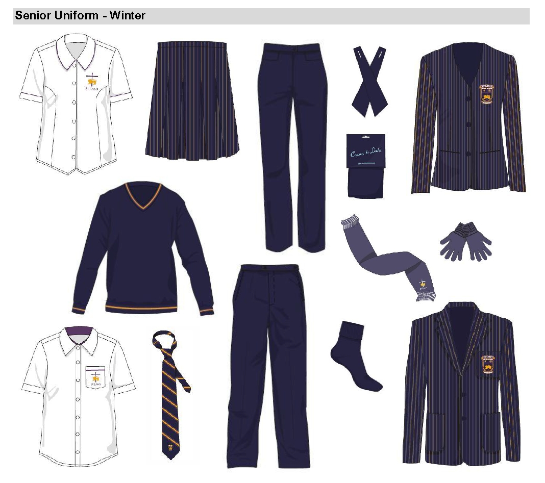 Future Students – Uniform Information – St Leo's Catholic College